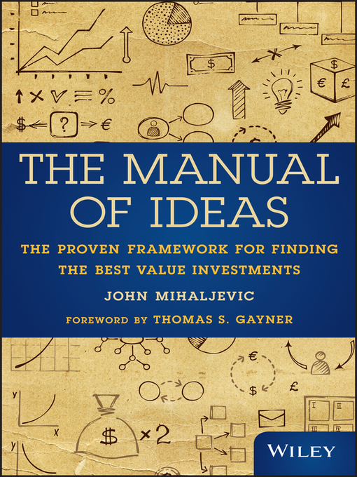 Title details for The Manual of Ideas by John Mihaljevic - Available